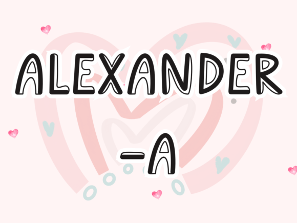 Alexander A Font Review