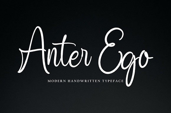 Anter Ego: A Delicate Script Font for Modern Web Design