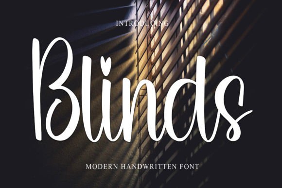 Blinds Font Review: A Designer's Take on Script Amp's Latest