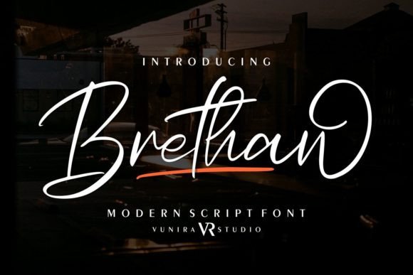 Brethan Font Review: Elevating Small Business Branding