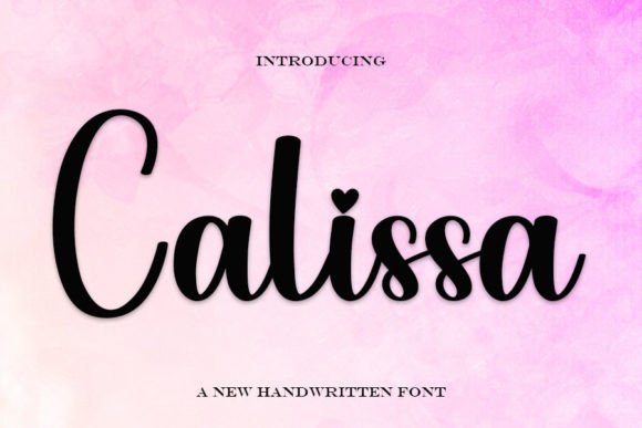 Calissa: The Handwritten Font for Scroll-Stopping Brand Content