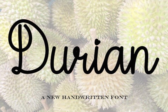 Durian Font Review: A Handwritten Typeface for Web Design