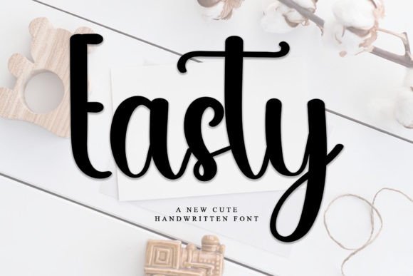 Eastey: A Bold Script for Modern Brand Identity