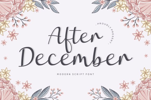 Elevate Your Brand with the After December Typeface