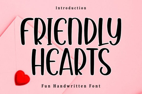 Friendly Hearts Font for Business