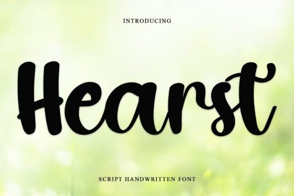 Hearst: A Handwritten Font for Elegant Design