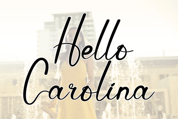 Hello Carolina: The Perfect Handwritten Font for Crafters