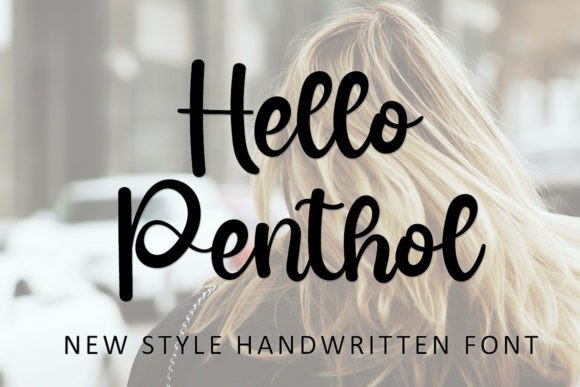 Hello Penthol: A Beautiful Font for Web Design