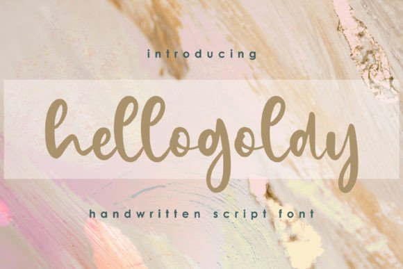 Hellogoldy Font Review: Elevating Web Design with Elegant Script