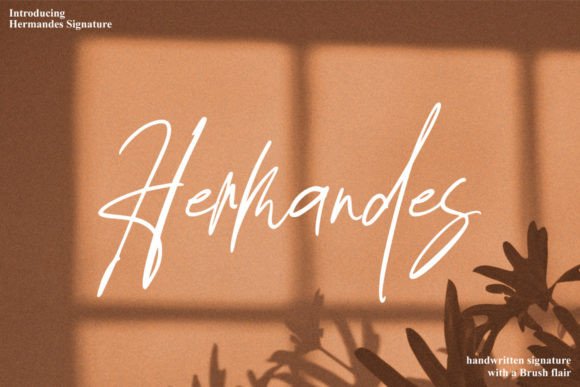 Hermandes Signature Font Review for Campaign Design