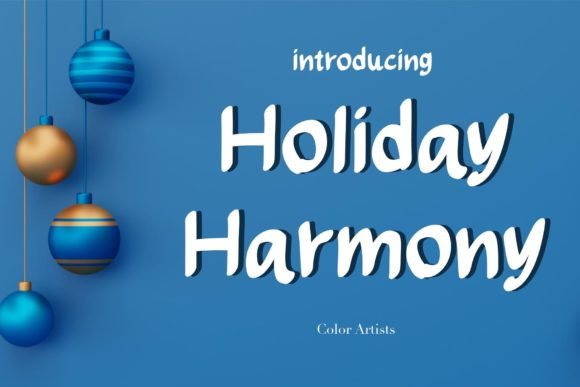 Holiday Harmony Font Review: A Festive Typeface for Branding