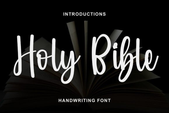 Holy Bible Font for Elegant Design