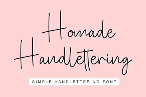 Homade Handlettering: The Typeface That Polishes Small Business Brands