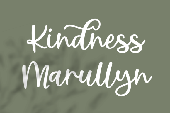 Kindness Marullyn: A Stylish Font for Business