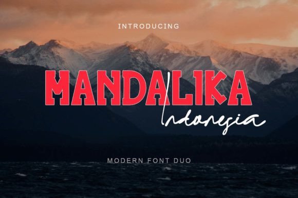 Mandalika Indonesia: A Versatile Typeface for Modern Branding