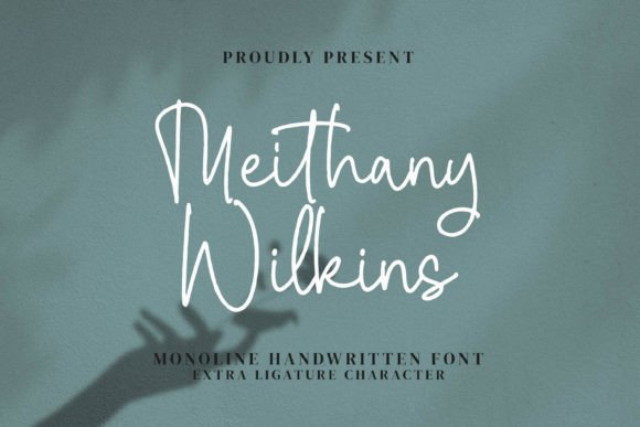 Meithany Wilkins Font: Elegant Script for Digital Marketing