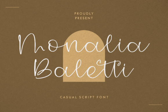 Monalia Baletti: A Script Font for Modern Marketing
