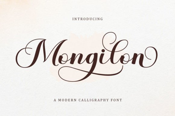 Mongilon Font: Elevating Web Design with Elegant Script
