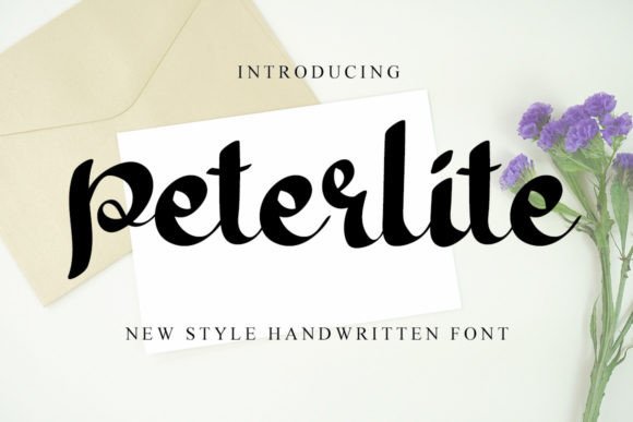 Peterlite: A Handwritten Typeface for Modern Web Design
