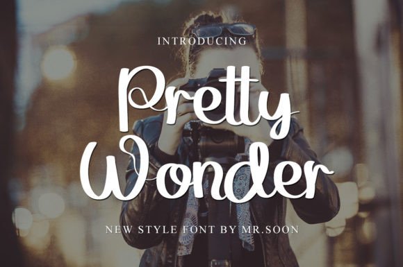 Pretty Wonder: A Sweet Script Font for Modern Branding