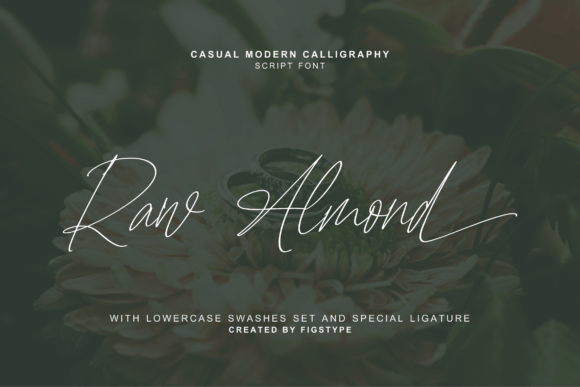 Raw Almond: A Fluid Script Typeface for Authentic Branding