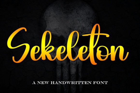 Sekeleton: A Handwritten Font for Creative Marketing