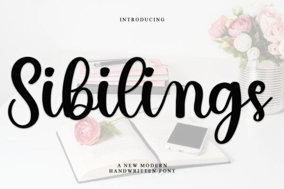 Sibilings: A Handwritten Font for Business