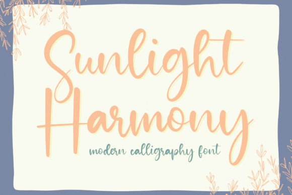 Sunlight Harmony: A Seductive Typeface for Editorial Design