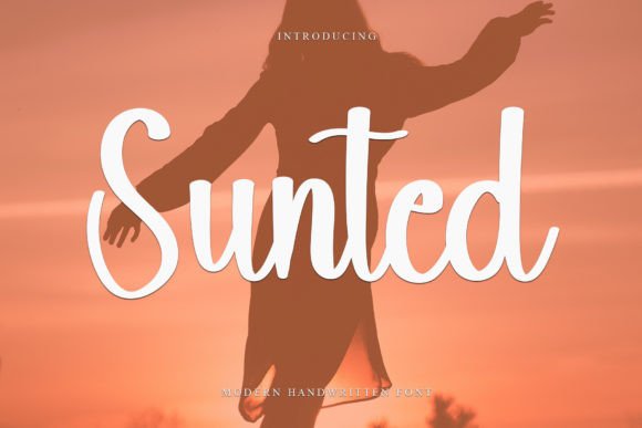 Sunted: A Handwritten Typeface for Editorial Design