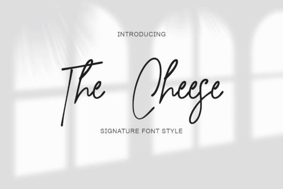 The Cheese: A Font for Creative Campaigns