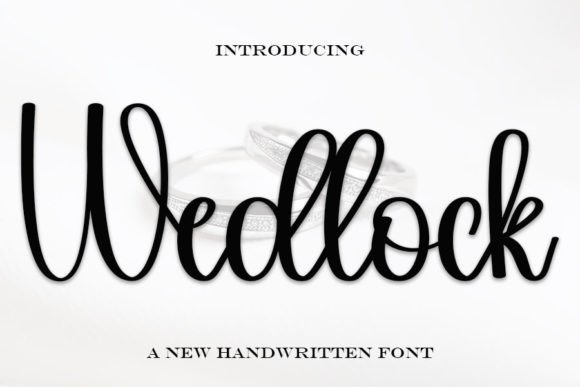 Wedlock: A Handwritten Font for Modern Web Design