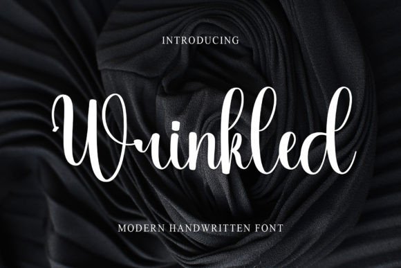 Wrinkled: A Handwritten Font for Modern Web Design